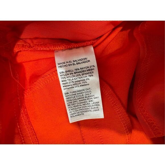 Chicos capri so slimming Brigitte slim leg size 2 color orange - Picture 7 of 7